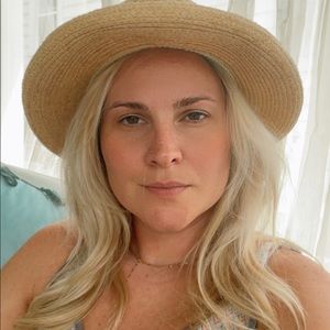 Callanan Straw Roll Edge Cruiser Beach Hat